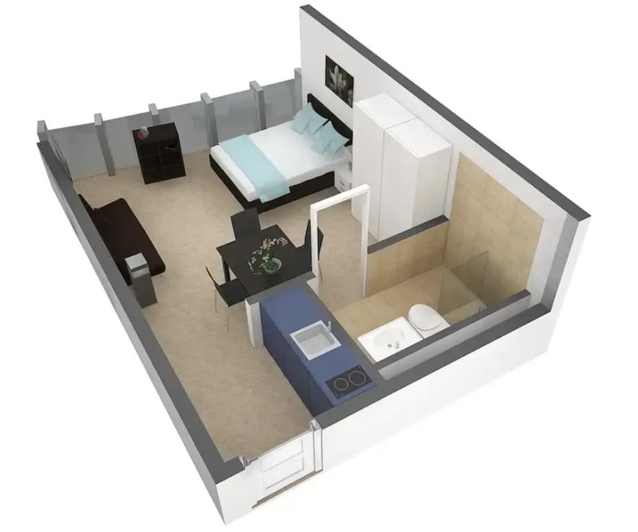 LU Bourbaki I - Allmend Hitrental Apartment