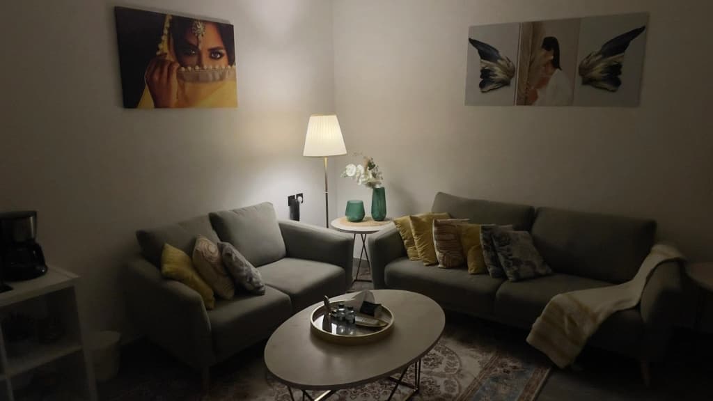 Modern Self Check-in Close to Kafd & Boulevard Riyadh Apartments
